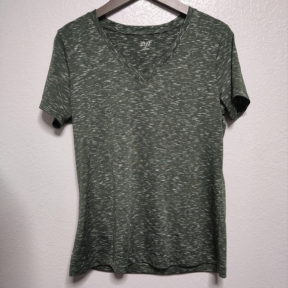 XPBX Pro L Dark Green Heathered Shirt - Picture 1 of 5